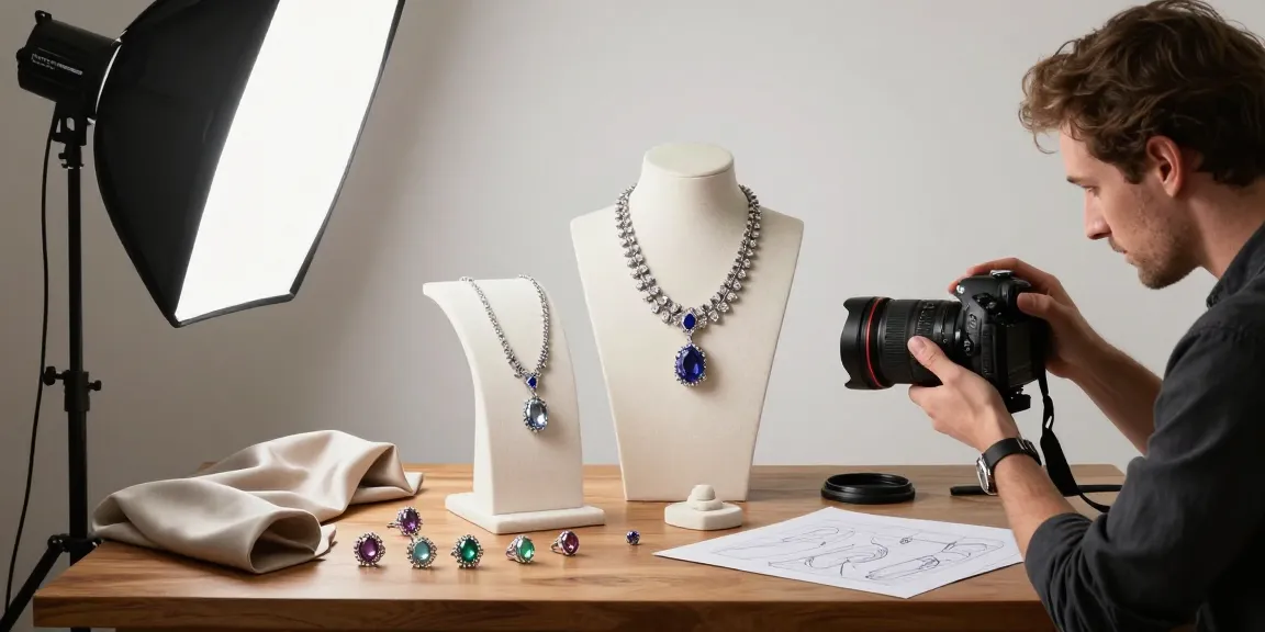 MaxArt, photographe de bijoux à Milan, créant des images élégantes de bijoux avec une lumière professionnelle.