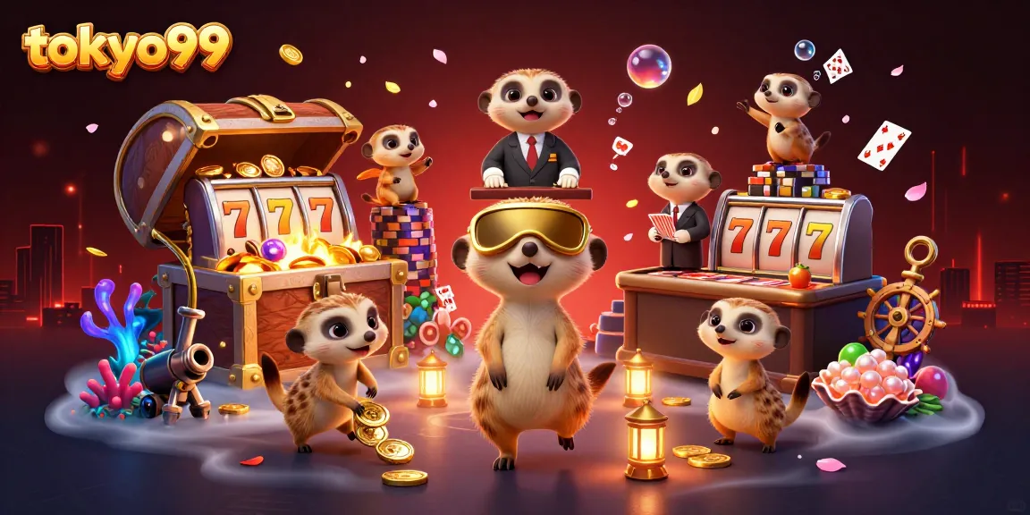 tokyo99 menawarkan pengalaman menarik dengan kasino bertema kolonial meerkat dan slot yang menggiurkan.