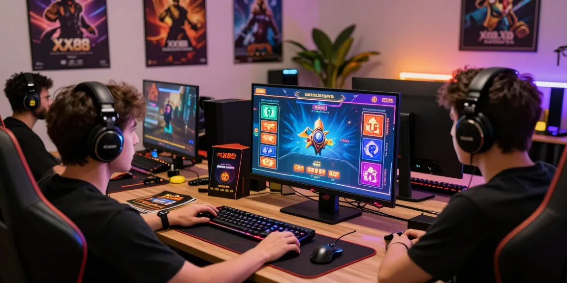 Player enjoying a live casino game at XX88.se.net with vibrant graphics and modern gaming setup.
