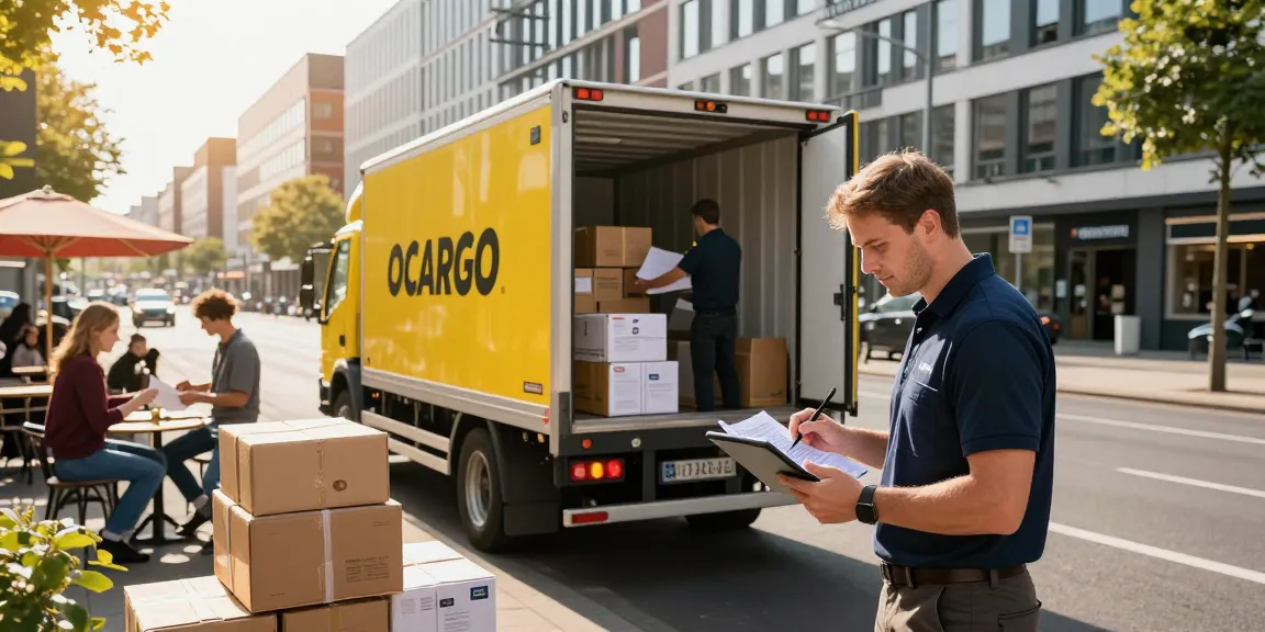Ocargo Express Transport in Dortmund: Schnelle LKW-Lieferung in urbaner Umgebung.