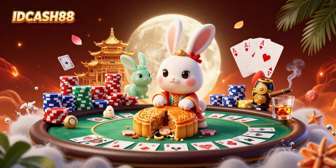 Experience fast-paced gaming at IDCASH88 with vibrant poker elements and engaging characters.
