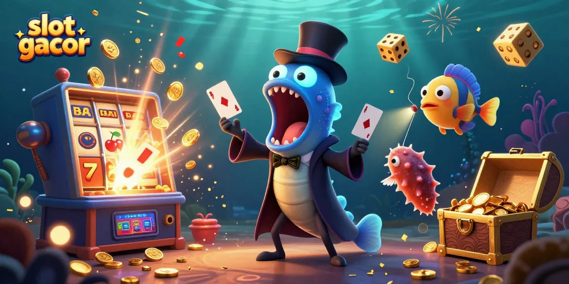 Engage in exciting slot gacor action with lively characters featuring a jackpot explosion.