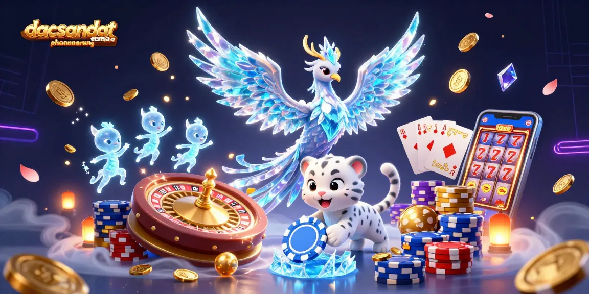 Join the action at dacsandatphanrang com's vibrant 3D casino experience, featuring unique characters and thrilling games.