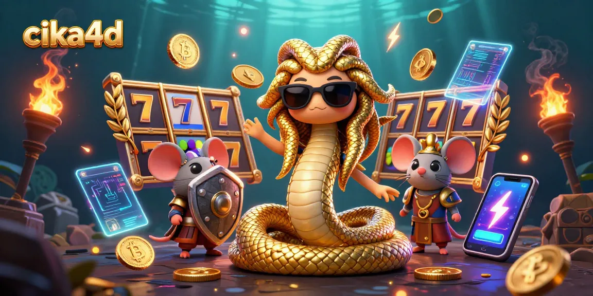 Experience iconic slot action with cika4d in a vibrant 3D casino universe.