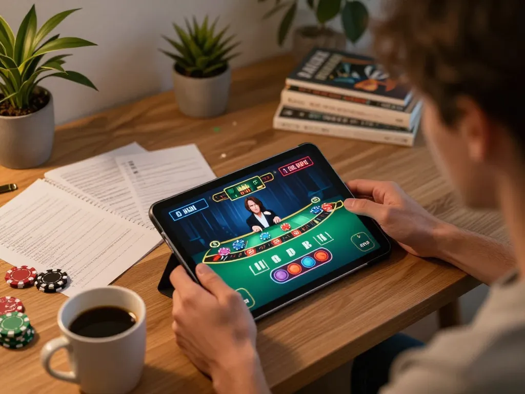 Engaging in strategic blackjack gameplay online with dagelan4d alternatif as background gaming strategy.