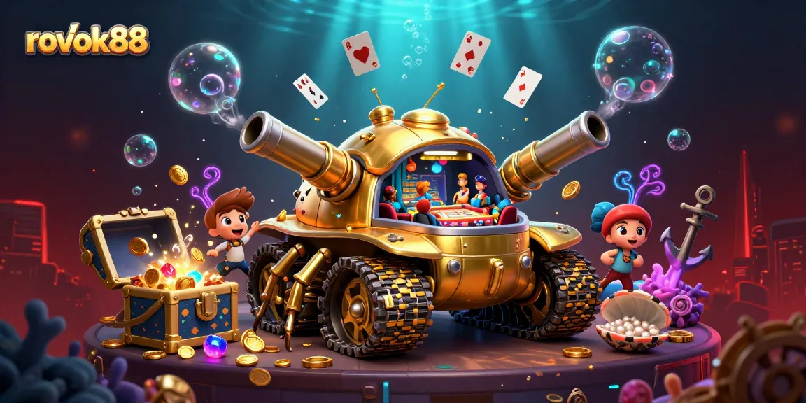 Engage with rokok88's exciting gaming experience featuring a vibrant casino-themed 3D illustration.