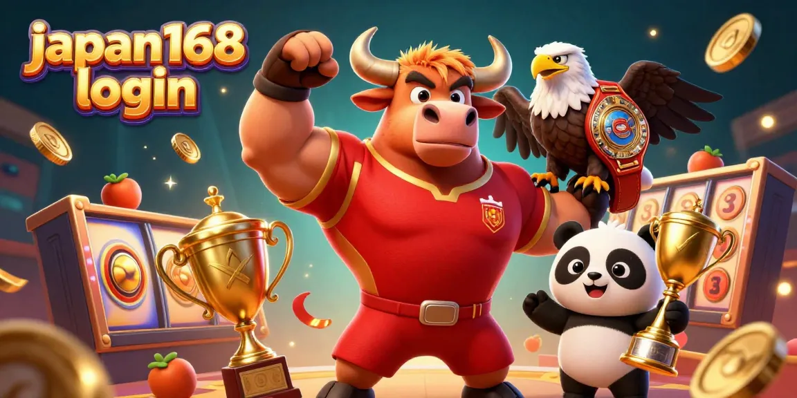 Experience the thrill of winning with japan168 login and dynamic 3D slot action in a vibrant casino scene.