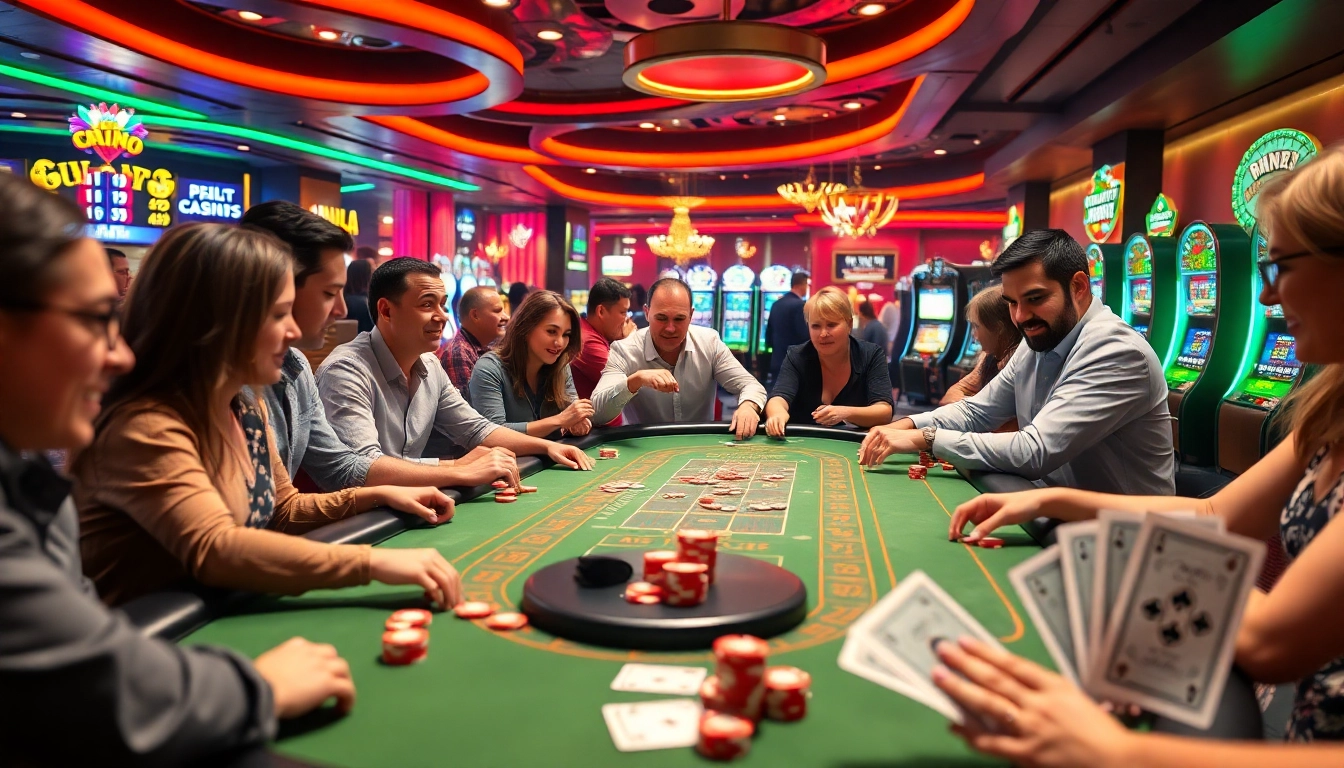 Experience the excitement at the Best payout online casino Uk with vibrant gaming tables and high-energy atmosphere.