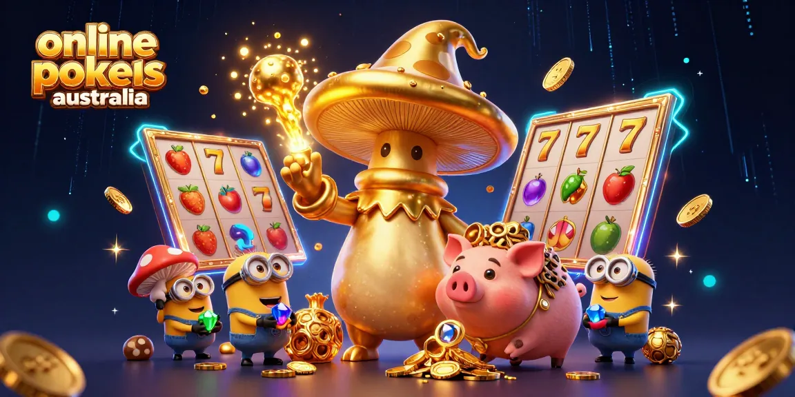 Spin to win with breathtaking online pokies australia in a vibrant casino setting.