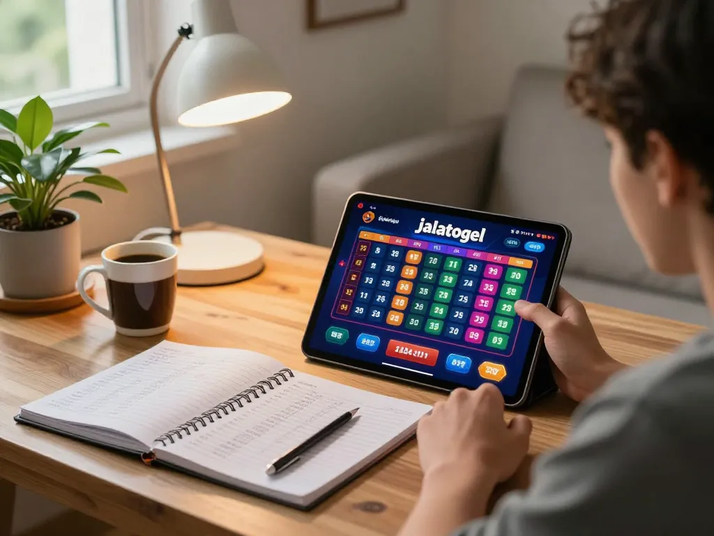 Bergabung dalam permainan togel online jalatogel dengan catatan strategis di pengaturan rumah yang nyaman.