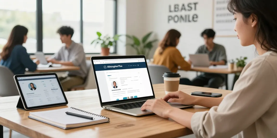 Companies featured on Alltogether Plus platform help professionals connect online.