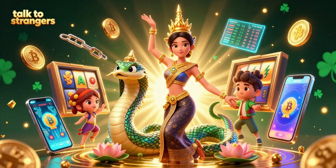 Engage in thrilling conversations as you talk to strangers through exciting online casino features.
