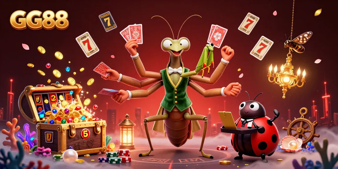 Experience the thrilling world of GG88 with vibrant slot games and dynamic casino action.