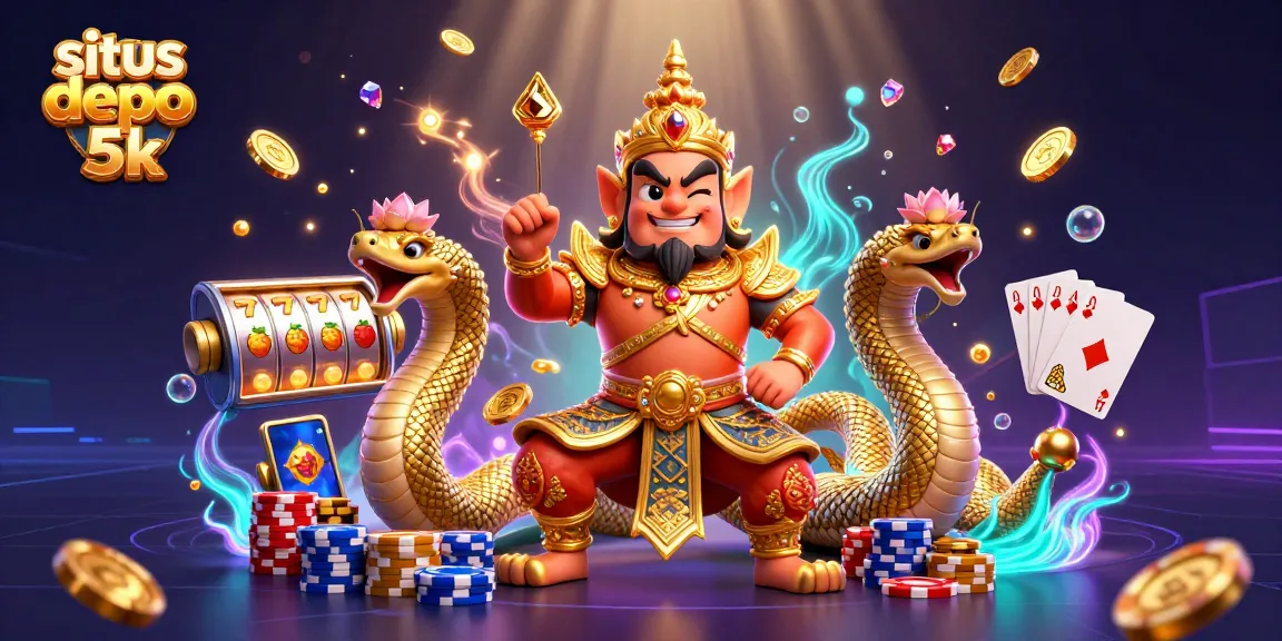 Mainkan situs depo 5k dengan slot gacor dan peluang menang besar dalam ilustrasi menakjubkan.