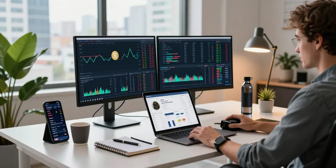 Cricbet cryptocurrency trading workspace with live Bitcoin charts, DeFi platforms, and secure digital wallets
