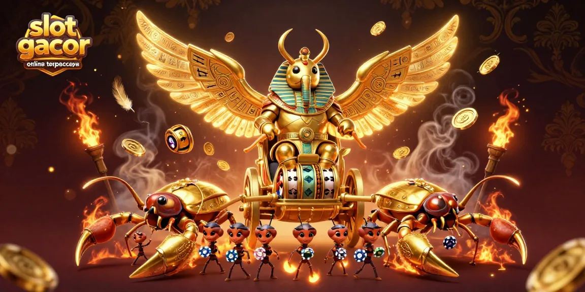 Slot gacor online terpercaya dengan ilustrasi 3D menakjubkan, menggambarkan permainan menarik dan pengalaman mengasyikkan.