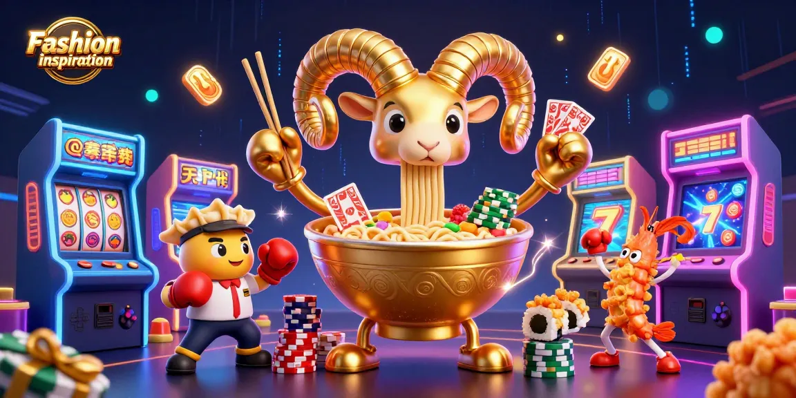Engage with Fashion inspiration through vibrant casino characters and gaming elements in an exciting scene.